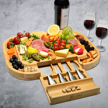 Deluxe Malvern Cheese Board Set 